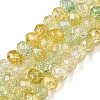 Transparent Glass Beads Strands GLAA-T023-8mm-A12-1
