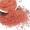 Transparent Inside Colours Glass Seed Beads SEED-H003-04G-1