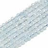 Natural Aquamarine Beads Strands X-G-S300-31-2mm-1