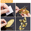 3Sets 3D Butterfly PVC Mirrors Wall Stickers DIY-CN0001-86C-4