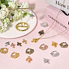 72pcs 12 Styles Alloy Pendants DIY-CA0006-55-5