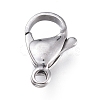 Tarnish Resistant 316 Surgical Stainless Steel Lobster Claw Clasps STAS-M281-01P-F-1