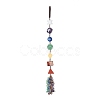 Geometry Shape Chakra Hanging Ornament AJEW-I059-05-6