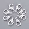 Brass Lobster Claw Clasps KK-902-S-1