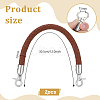 Braided Round Imitation Leather Bag Handles FIND-WH0139-955B-2