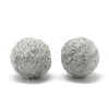 DIY Doll Craft Wool Felt Ball AJEW-R069-30mm-03-1