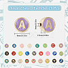 2Sets Alloy Enamel Beads ENAM-SC0005-10-2