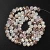 Electroplate Glass Beads Strands EGLA-YW0002-D09-1