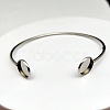 304 Stainless Steel Cuff Bangle Making FIND-WH0032-97P-1