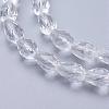 Glass Beads Strands GLAA-R024-11x8mm-12-3