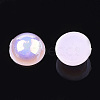 ABS Plastic Imitation Pearl Cabochons OACR-S025-10mm-06-2