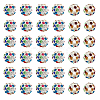120Pcs Rhinsestone Clay Pave Beads CLAY-FH0001-27B-1