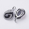Synthetic Blue Goldstone Pendants X-G-E442-04I-2