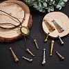 28Pcs 4 Style Alloy Cord Ends FIND-PH0004-26-2