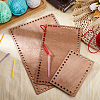 Wooden Basket Bottoms TOOL-WH0159-02A-5