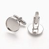 Brass Cufflinks KK-E464-P-2