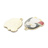 Alloy Enamel Pendants ENAM-I051-16LG-01-2