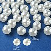 ABS Plastic Imitation Pearl Round Beads MACR-YW0002-12mm-82-2