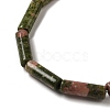 Natural Unakite Beads Strands G-U010-A04-01-4