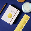 Plastic Self Adhesive Gold Foil Embossed Stickers DIY-WH0211-173-6
