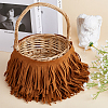 5 Yards Faux Suede Tassel Trimming DIY-GF0008-64-6