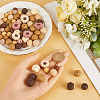 100Pcs 14 Styles Daisy Food Grade Eco-Friendly Focal Silicone Beads SIL-SC0002-16-3