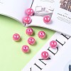 Solid Color Acrylic Beads X-PACR-S095-20mm-14-6
