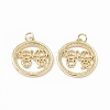 Brass Pendants KK-E068-VB200-2