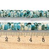 Baking Paint Synthetic Turquoise Beads Strands G-H060-02B-07-5