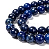 Natural Lapis Lazuli Beads Strands X-G-G087-8mm-3