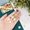 100Pcs Brass Stamping Blank Tag Charms KK-FH0002-60G-3