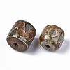 Tibetan Style dZi Beads TDZI-N001-014B-2