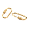 304 Stainless Steel Locking Carabiner STAS-C092-05C-G-2