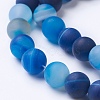 Natural Grade A Striped Agate/Banded Agate Beads Strands G-E478-05-6mm-3