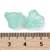 Transparent Spray Paint Glass Beads GLAA-H035-03I-3