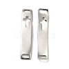 Tarnish Resistant 201 Stainless Steel Connector Charms STAS-D244-31P-E-2