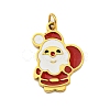 Christmas Theme Ion Plating(IP) 304 Stainless Steel Pendants STAS-O005-01H-G-1