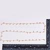 Clear Cubic Zirconia Heart Charm Tassel Chains JX604A-8