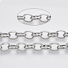 Tarnish Resistant 304 Stainless Steel Rolo Chains STAS-R100-34-1