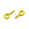 Spray Painted Iron Screw Eye Pin Peg Bails IFIN-N010-002A-14-1