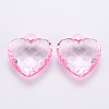 Transparent Acrylic Pendants TACR-T024-03B-903-2