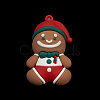 PVC Plastic Christmas Style Big Pendants PVC-O001-02C-4