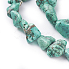 Natural Magnesite Beads Strands G-G782-15A-3