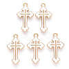 Alloy Enamel Pendants ENAM-S121-059-2
