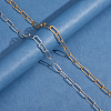 2Pcs 2 Style 304 Stainless Steel Handmade Chains CHS-GA0001-02-4