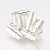 Brass Locking Tube Magnetic Clasps LS-MC077-S-1