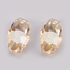 K9 Glass Rhinestone Pendants GLAA-K034-C05-A-1