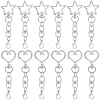 20Pcs 2 Styles Zinc Alloy Swivel Clasps FIND-SP0004-24P-1
