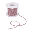 Brass Rhinestone Strass Chains CHC-R125-S6-04S-6