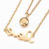 304 Stainless Steel Jewelry Sets SJEW-H095-18G-3